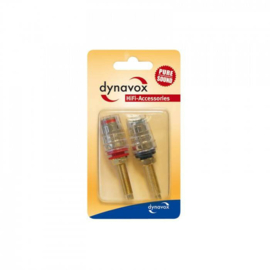 Dynavox high-end banaan inbouwaansluitingen
