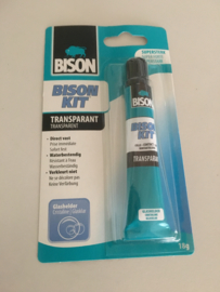 Tube bison lijm Transparant