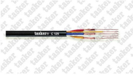 Tasker C125 3x0,12+2x0,12mm² (26AWG) 6 polig Din 45322 afgeschermde audio-video kabel permeter