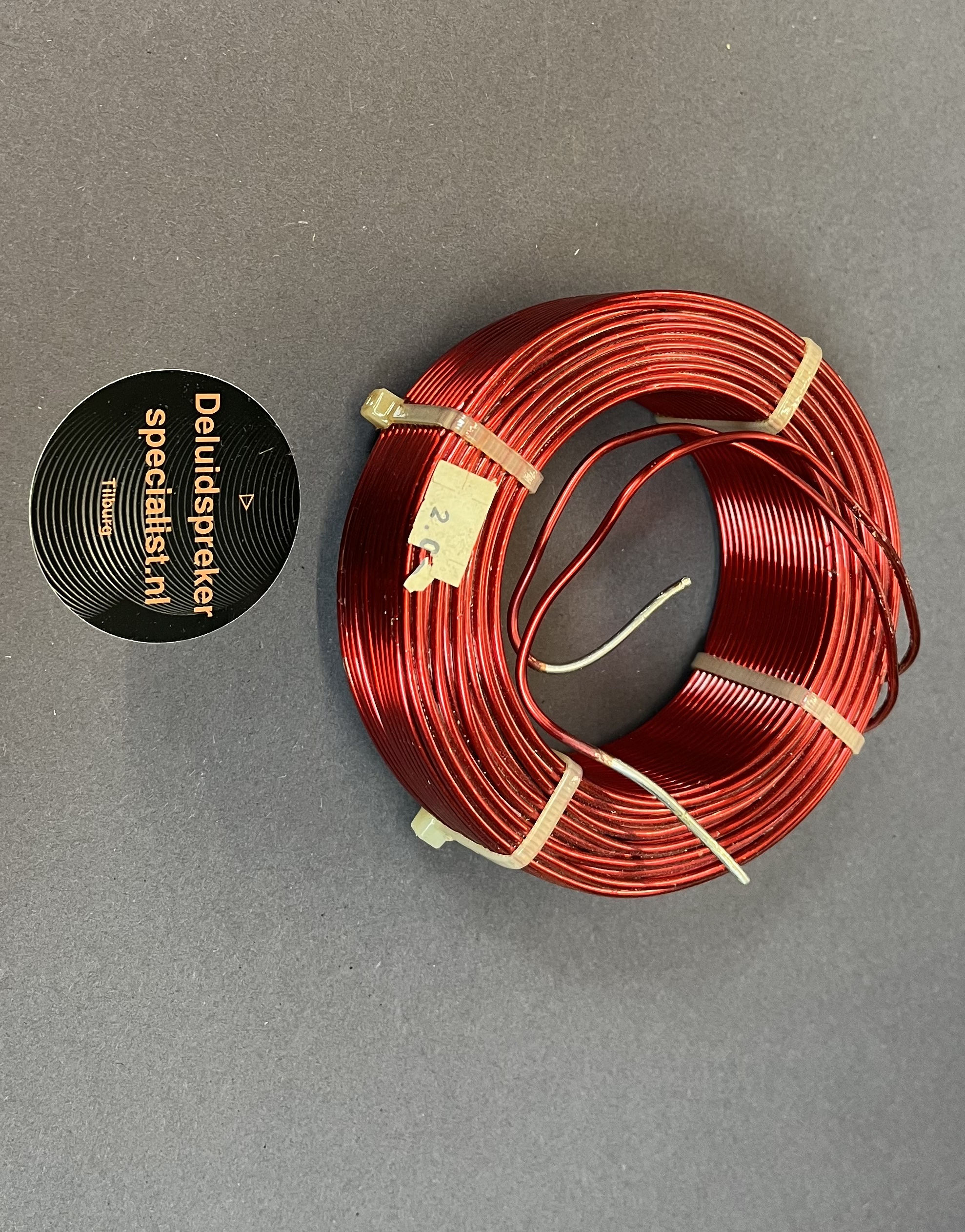 Luchtkern crossover spoelen  2 MH 25 Ohms