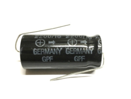 Bipolar Elco  Siemens 2200uf 16v GPF