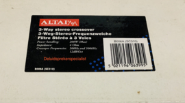 ALTAI 3 Wegsysteem Stereo Crossover