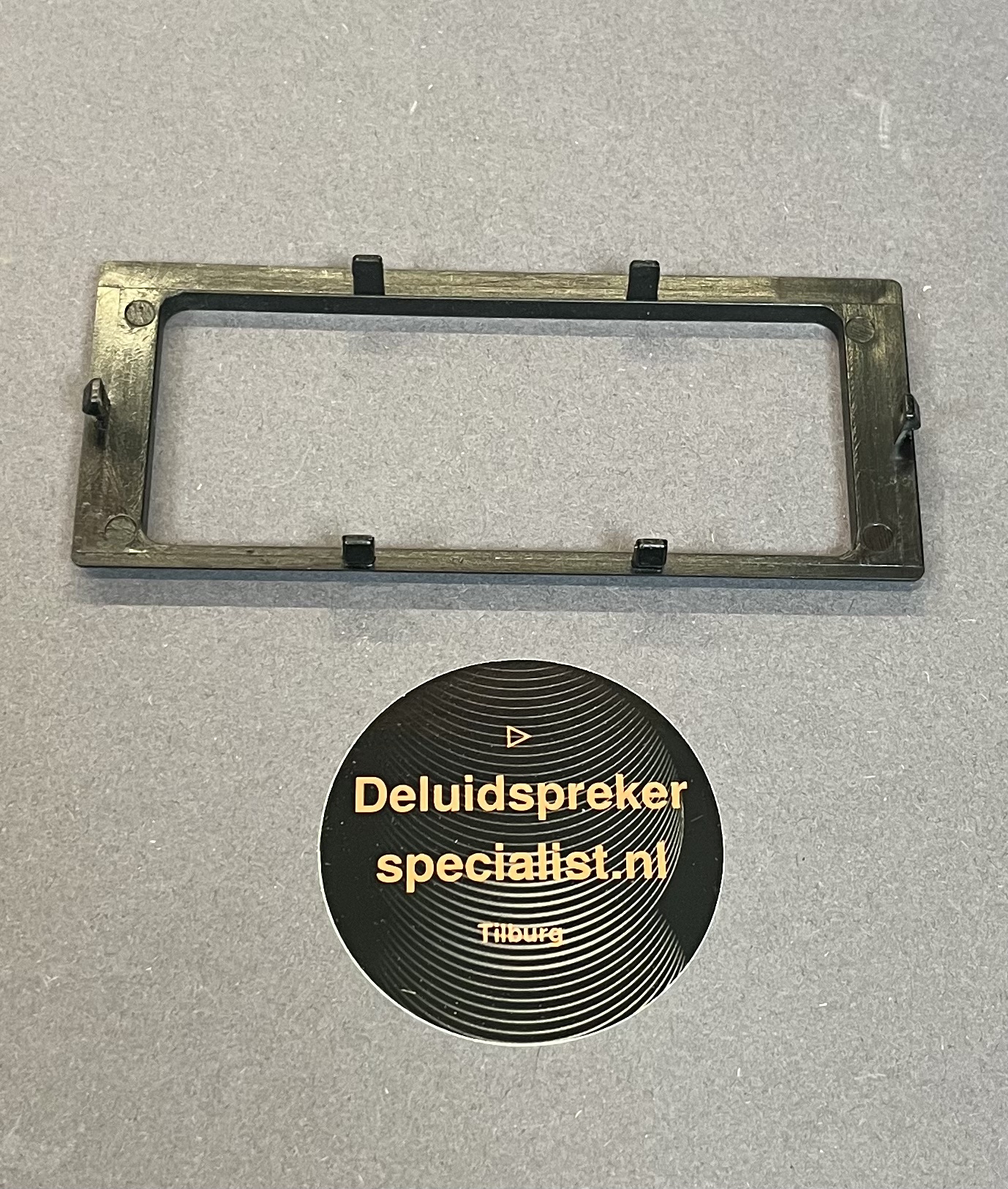 Opzet Frontje voor BECKER Radio