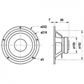 Visaton W200 - 8 ohm