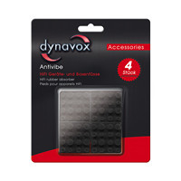 Audio Dynavox - Dynavox 4-delige antivibe voeten 40x40mm