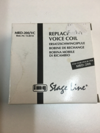 IMG STAGELINE MRD-200/VC Replacement voice coil 8 Ω