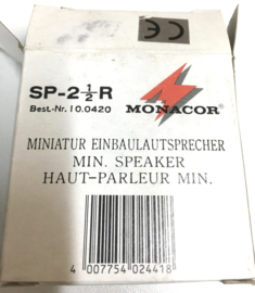 Monacor SP-2,5R