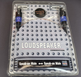 15M Us Blaster speak-on Male speaker-on Male 2x2,5mm2