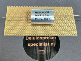 Monacor MKT 10 uf + 5% 250V