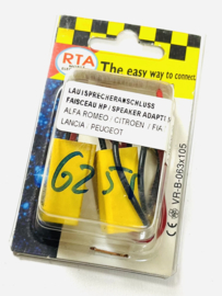 RTA Speaker Adapter  Alfa / Citroen/ Fiat / Peugeot