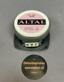 ALTAI Fullrange round 3'' Cat.no 340M