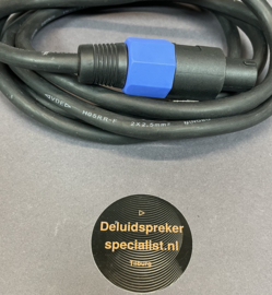PA LS KABEL 2×2,5MM M/M 2MTR