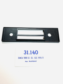 SIMCA 1000LS-GL-GLS 1970  Blaupunkt 31.140