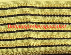 Radio Luidsprekerdoek geel/bruin/goud