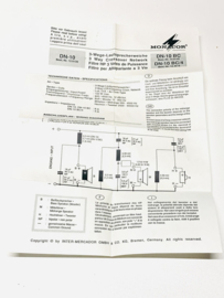 Monacor DN-10BC/4 Crossover