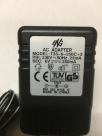 ENG AC Adaptor 6V-250MA