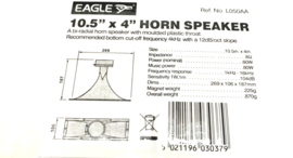 EAGLE Hoorn speaker L050AA