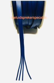BLUE 4 Core Flat Profile Luidspreker Cabel