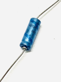 Philips 100uf 6,4v 001S elco axiaal