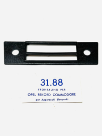 Opel Rekord Commodore Blaupunkt 31.88