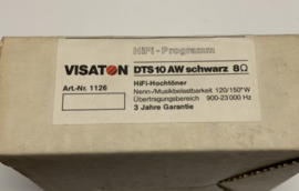 Visaton DTS 10 AW Schwarz 8 ohm