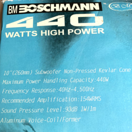 Boschmann 440 V-10K