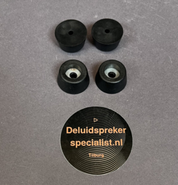 Rubber voetjes set 4x
