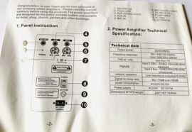 HY-106-5A versterker module 45W