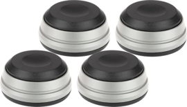 Audio Dynavox - 4 delige trillingsdempers van Dynavox in de kleur zilver