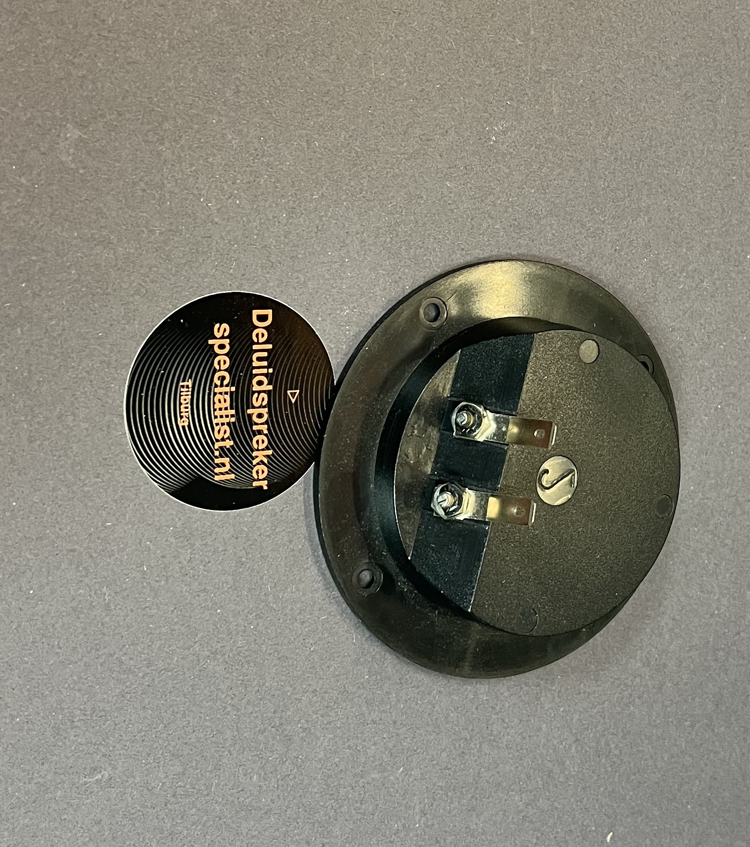 LUIDSPREKERAANSLUITING - ROND