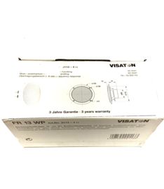 Visaton FR 13 WP breedbandluidspreker wit