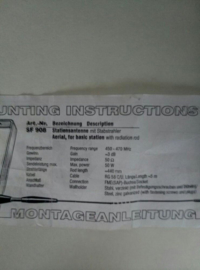 Arat Basisstation antenne 450-470Mhz