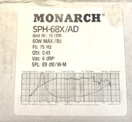 SPH-68X/AD BREEDBAND SPEAKER