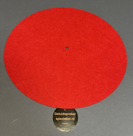 Audio Dynavox - Dynavox PM2 antistatische viltmat rood