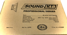 SOUNDLAB Prof Serie Bi radial Horn Tweeter