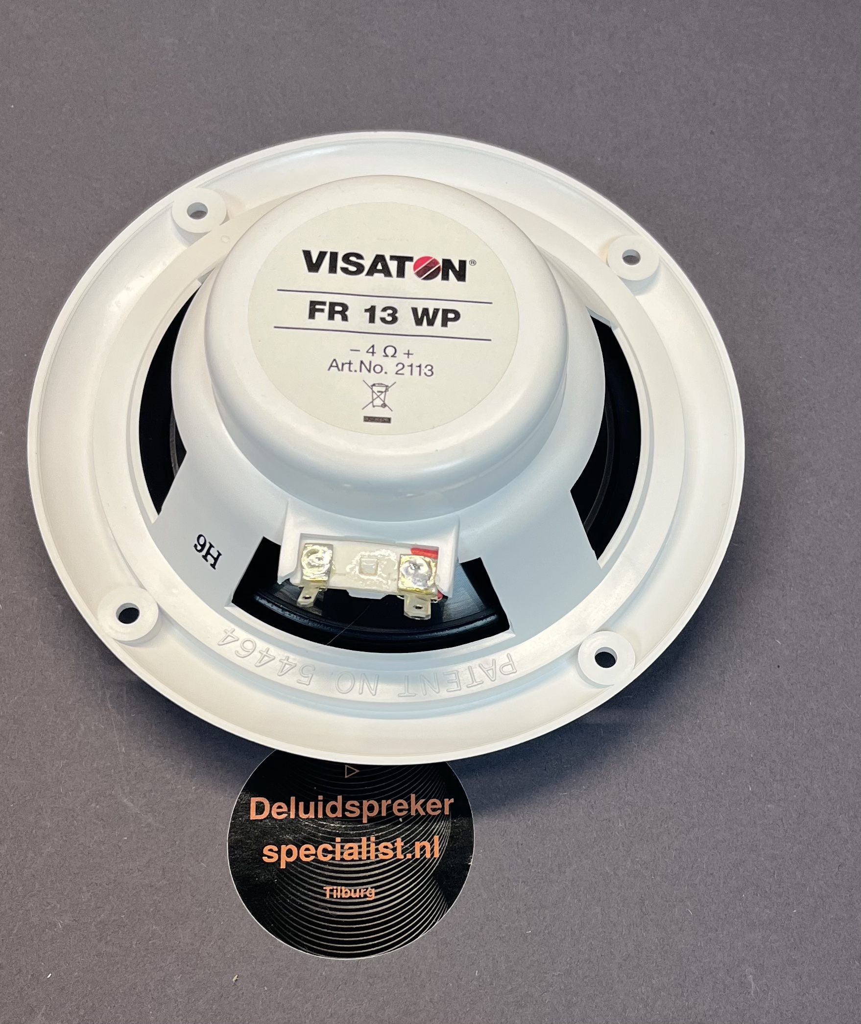 Visaton FR 13 WP breedbandluidspreker wit
