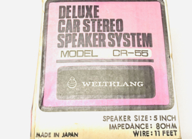 WELTKLANG CAR Stereo Speaker System