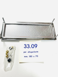 MB  Altoparlantor zilver  mm 180x70