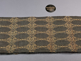 Radio Luidsprekerdoek bruin met koper