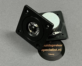 Mylar Hifi  vierkant tweeter  40/80 watt 8 ohm