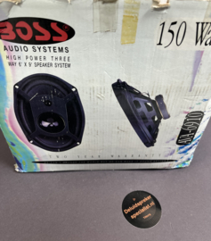 BOSS  6’x9’ Speaker systeem  150W Set