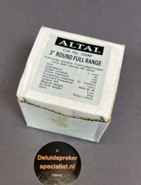 ALTAI Fullrange round 3'' Cat.no 340M