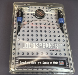 5M Us Blaster speak-on male speak-on male 2 x2,5mm2