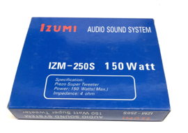 IZUMI PRO Super Tweeters 150W