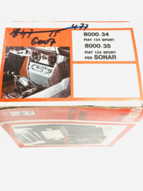 FIAT SPORT  124 Radio Console
