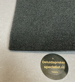 speakerschuim 12mm 100x 50cm zwart