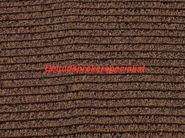 Radio Luidsprekerdoek Donker bruin strependoek