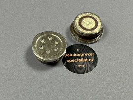 Koptelfoon luidspreker vintage  4,8cm PTT