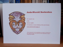 AnderWereld Boekenbon € 10,- t/m €100,-
