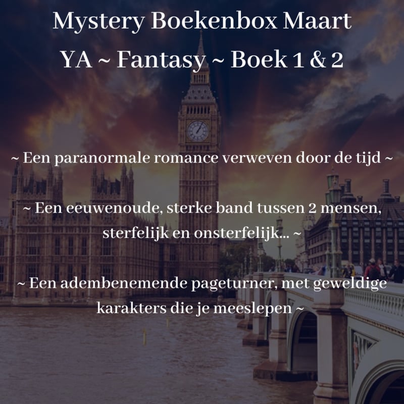 Meer over: Mystery Boekenbox Maart: YA - Fantasy - Boek 1  & 2